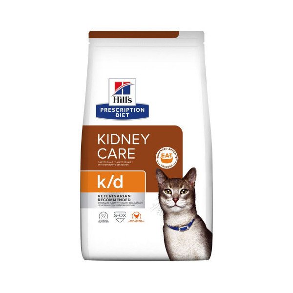 Сухой корм Hill's Prescription Diet Feline для кошек с заболеванием почек и сердечной недостаточности, 400 г