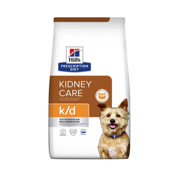Сухой корм Hill's Prescription Diet Сanine k/d Kidney Care для собак с заболеваниями почек и сердца, 1.5 кг