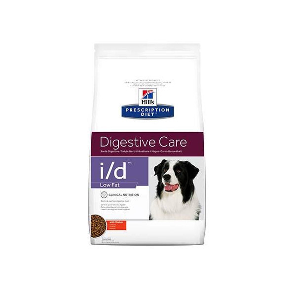 Сухой корм Hill's Prescription Diet i/d Low Fat Canine при нарушении работы ЖКТ для собак, 1.5 кг