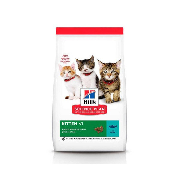 Сухой корм Hill's Science Plan Kitten для котят, с тунцом, 300 г