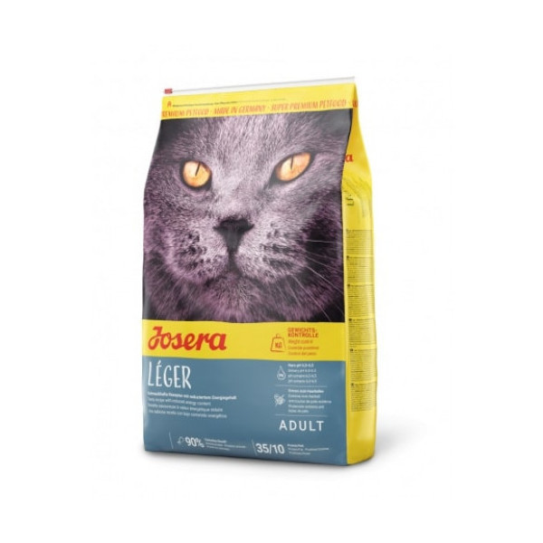 Сухой корм Josera Adult Léger для стерилизованных кошек и кошек с малоактивным образом жизни, с печенью, 10 кг