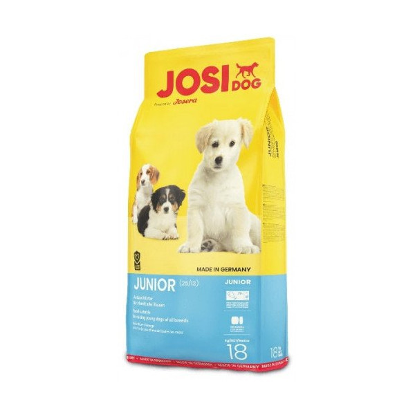 Сухой корм Josera JosiDog Junior для щенков и юниоров всех пород, с птицей и рисом, 18 кг