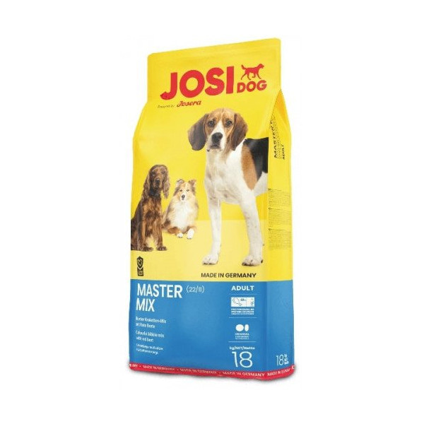 Сухой корм Josera JosiDog Master Mix для взрослых собак всех пород, со свеклой, 18 кг