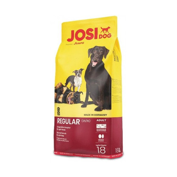 Сухой корм Josera JosiDog Regular для взрослых собак со средней физической активностью, с птицей, 18 кг