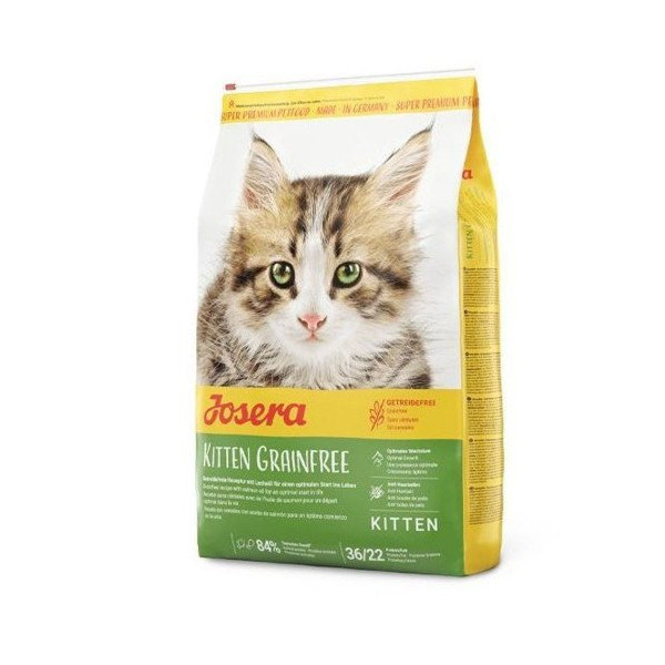 Сухой корм Josera Kitten Grainfree для котят, для беременных и лактирующих кошек, с курицей, 4.25 кг