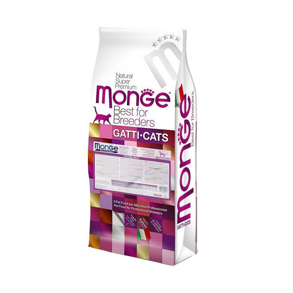 Сухой корм MONGE CAT Sterilised, 10 кг