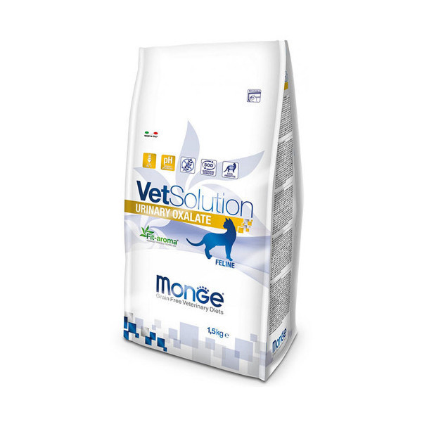 Сухой корм Monge VetSolution Urinary Oxalate feline для кошек с мочекаменной болезнью, 1.5 кг