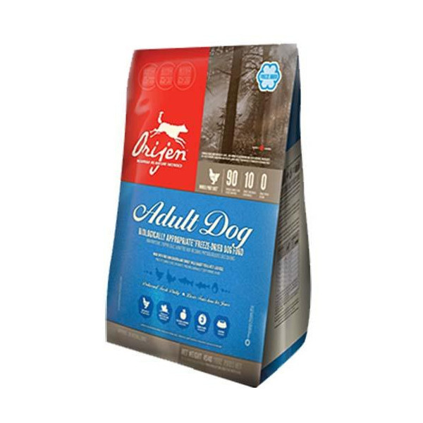 Сухой корм Orijen Freeze Dried Adult для взрослых собак всех пород, 454 г