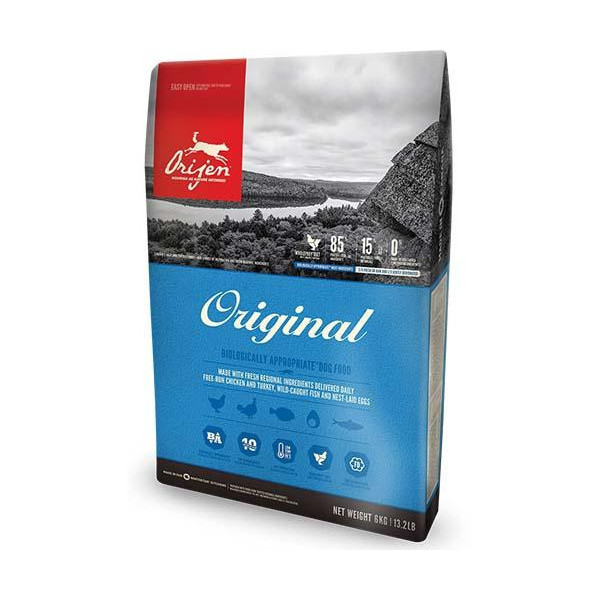 Сухой корм Orijen Original Dog со вкусом курицы и индейки для собак всех пород и возрастов, 2 кг