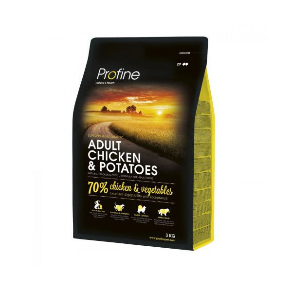 Сухой корм Profine Adult Large Breed Chicken, для собак крупных пород, 3 кг