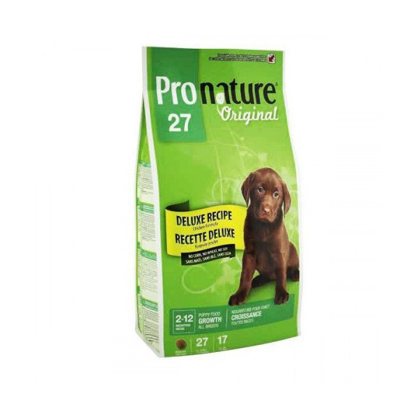 Сухой корм Pronature Original Deluxe Puppy для щенков без пшеницы, кукурузы, сои, 2.72 кг