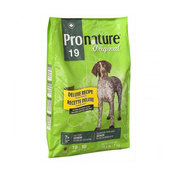Сухой корм Pronature Original Deluxe Senior для пожилых собак, без пшеницы, кукурузы, сои, 2.72 кг