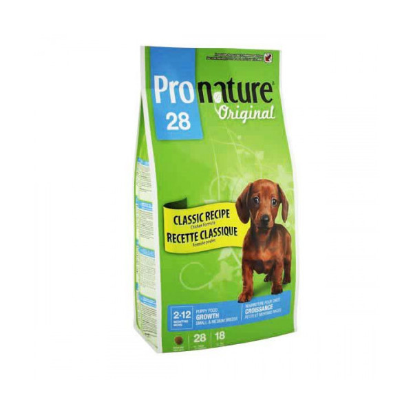Сухой корм Pronature Original Puppy Small&Medium для щенков малых и средних пород, 2.72 кг