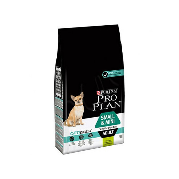 Сухой корм Purina Pro Plan Dog OptiDigest для мелких собак с чувствительным пищеварением, 7 кг