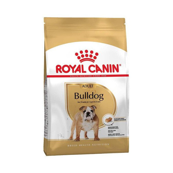 Сухой корм Royal Canin Bulldog Adult для бульдогов, 12 кг