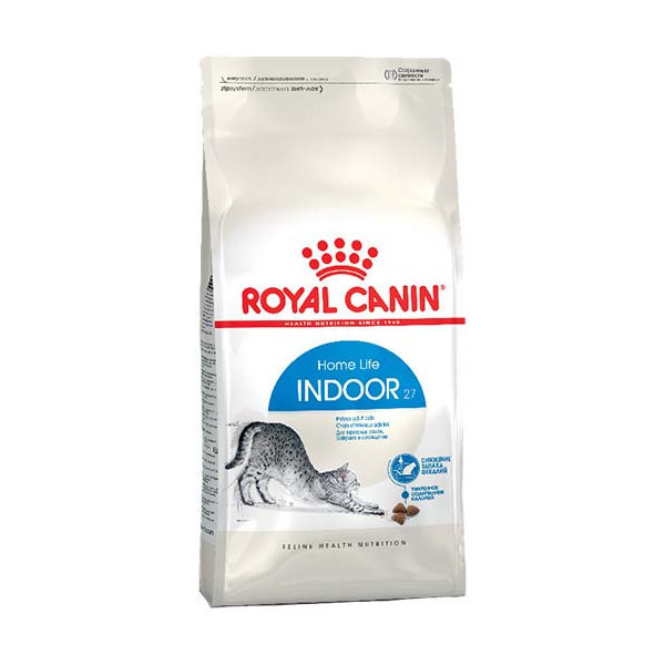 Сухой корм Royal Canin Indoor 27 для кошек постоянно живущих в помещении, 4 кг