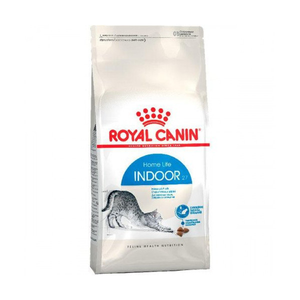 Сухой корм Royal Canin Indoor 27 для кошек постоянно живущих в помещении, 400 г