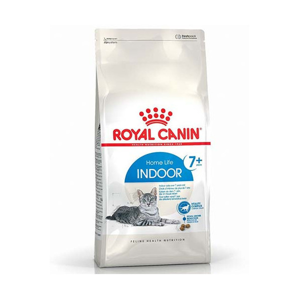 Сухой корм Royal Canin Indoor 7+ для кошек старше 7 лет постоянно живущих в помещении, 1.5 кг