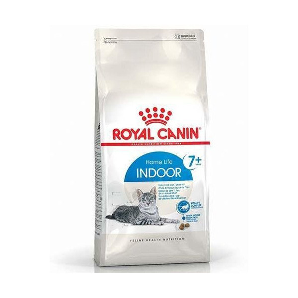 Сухой корм Royal Canin Indoor 7+ для кошек старше 7 лет постоянно живущих в помещении, 400 г