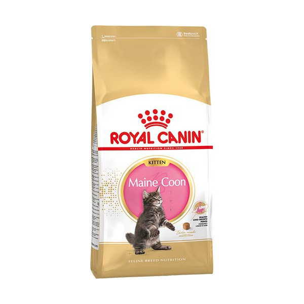 Сухой корм Royal Canin Maine Coon Kitten для котят мейн-кунов до 15 месяцев, 4 кг