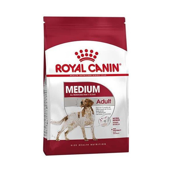 Сухой корм Royal Canin Medium Adult для собак средних пород, 4 кг