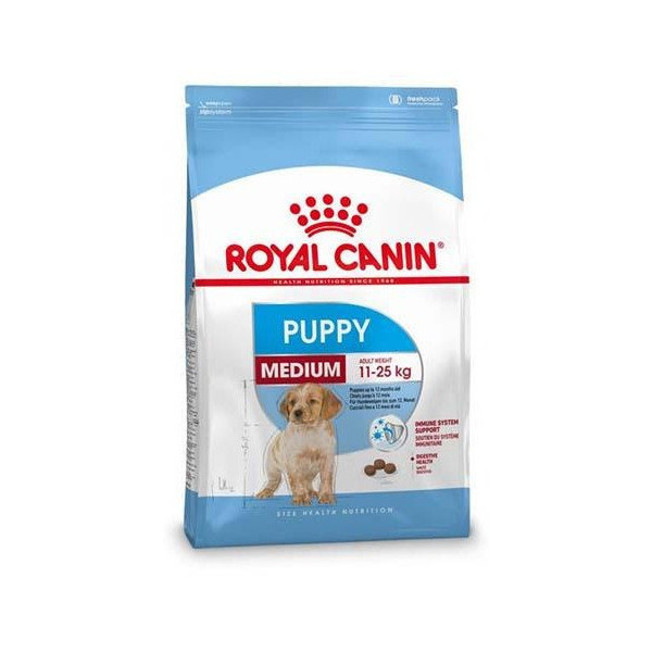 Сухой корм Royal Canin Medium Puppy для щенков средних пород до 12 месяцев, 1 кг