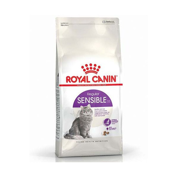 Сухой корм Royal Canin Sensible при чувствительном пищеварении у кошек, 4 кг