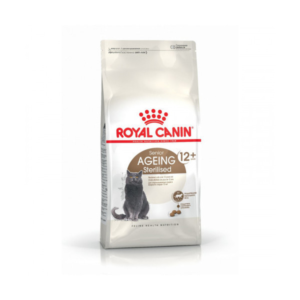 Сухой корм Royal Canin Sterilised Ageing 12+ для стерилизованных кошек от 12 лет, 2 кг