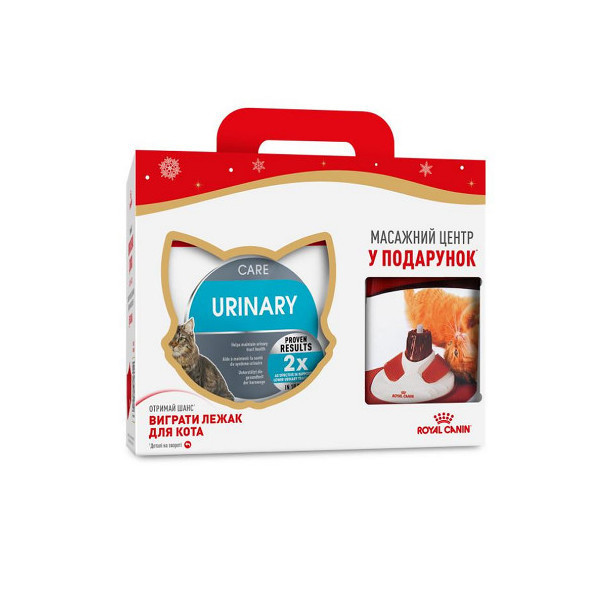 Сухой корм Royal Canin Urinary Care для мочевыделительной системы кошек, 4 кг + массажный центр в подарок