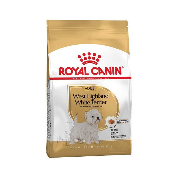 Сухой корм Royal Canin West Highland White Terrier Adult для вест хайленд уайт терьеров, 3 кг