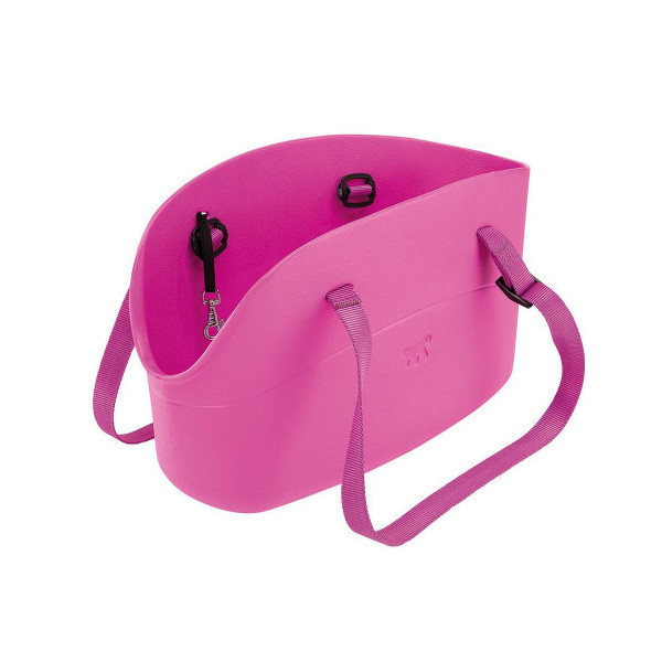 Сумка-переноска Ferplast With-Me Bag Purple для мелких собак до 8 кг, фиолетовая, 43.5×21.5×27 см