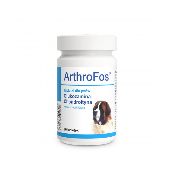 Таблетки Dolfos ArthroFos для правильного функционирования суставов для собак, 60 табл.