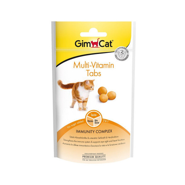 Таблетки GimCat Every Day Multivitamin, для кошек, 40 г