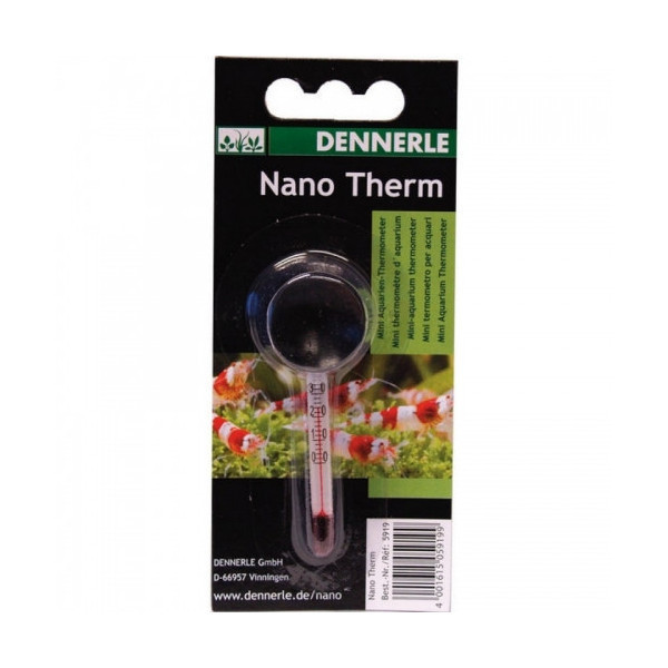 Термометр Dennerle Nanotherm для мини-аквариумов, 6,5 см