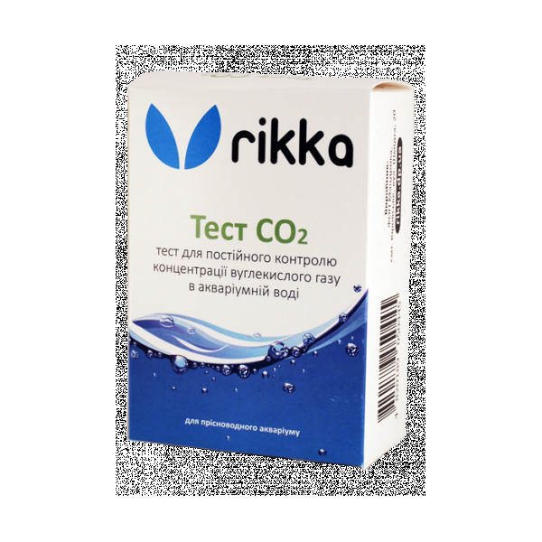 Тест Rikka СО2 + дропчекер, для постоянного контроля концентрации СО2 в воде (T-107)