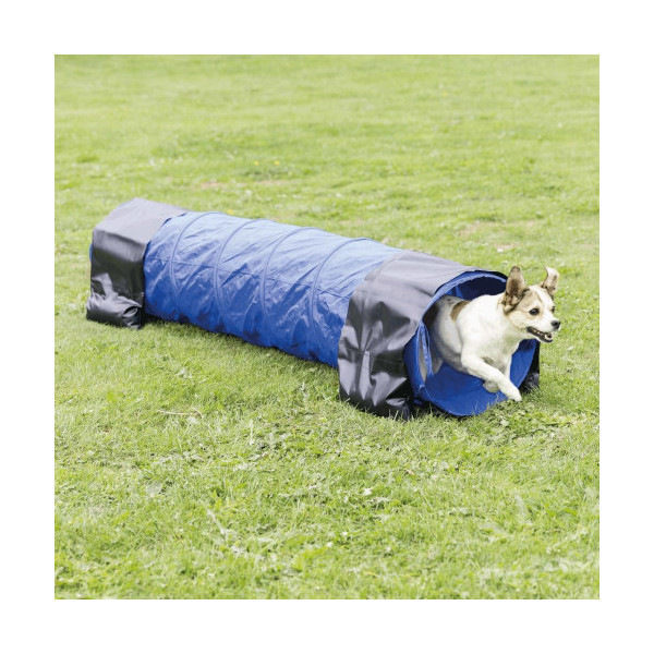 Тоннель тренировочный Trixie - Dog Activity для собак, 40 cм, 2 м, полиэстер, синий