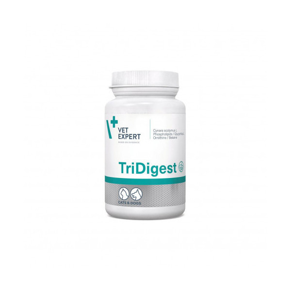 TriDigest (Тридигест) добавка, поддерживающая пищеварение у собак и кошек (40 таблеток)