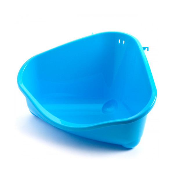 Туалет Moderna Pet`s Corner Large для грызунов, угловой, пурпурный, 49 х 34 х 26 см