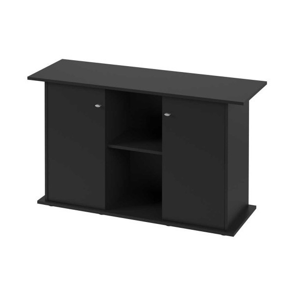 Тумба Ferplast Stand Dubai 120 Black для стеклянного аквариума Dubai 120, черная, 121x41x73 см