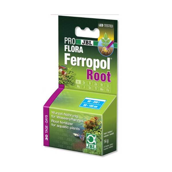 Удобрение в форме таблеток JBL PROFLORA Ferropol Root для сильных корней аквариумных растений