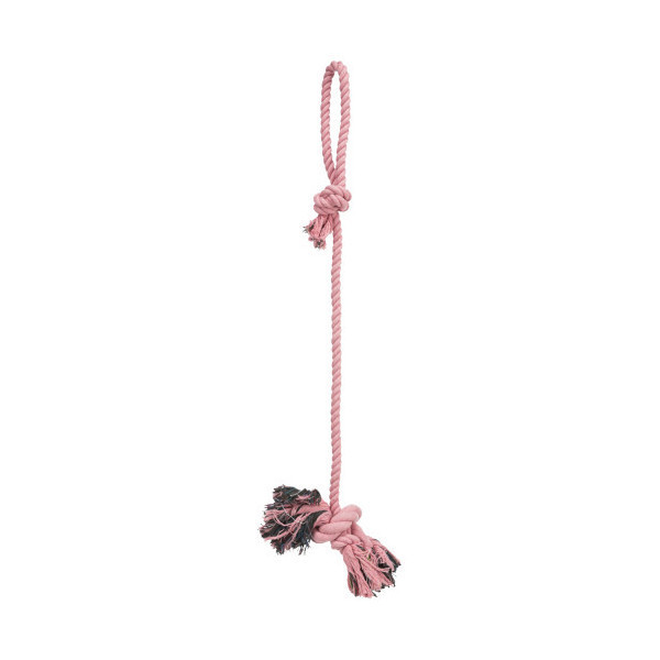 Веревочная игрушка аппорт с ручкой Trixie Denta Fun для собак, 270 г, 70 см