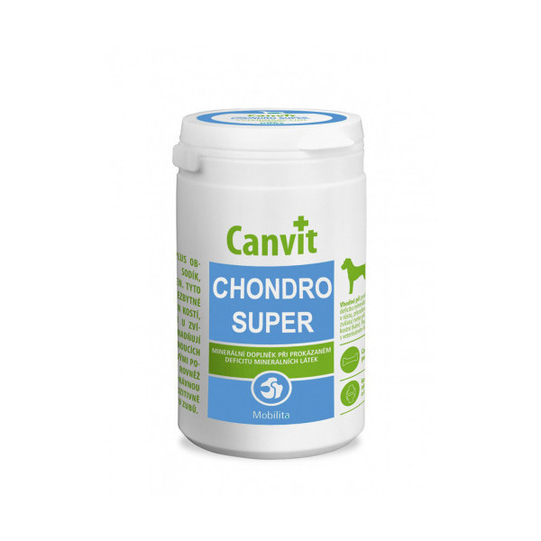 Витаминная добавка Canvit Chondro Super for Dogs для ухода за опорно-двигательным аппаратом у собак, 500 г