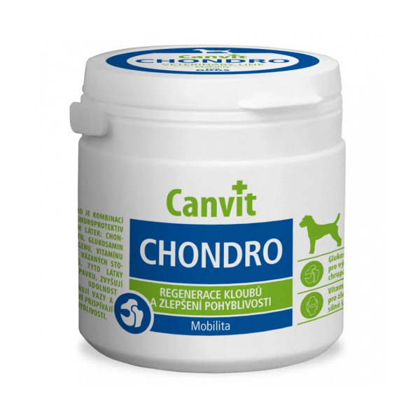 Витаминная добавка Canvit Chondro for Dogs для укрепления суставов для собак всех пород, 230 г