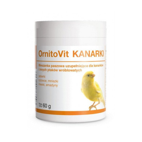 Витаминно-минеральная добавка Dolfos Ornitovit Canaries для канареек, 60 г