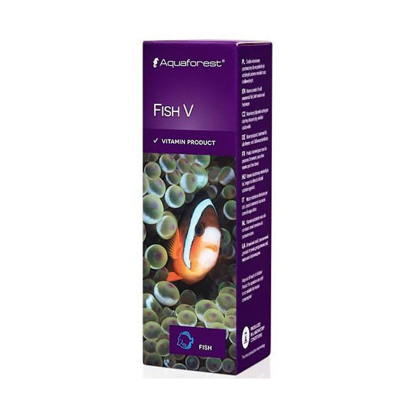 Витамины Aquaforest Fish V для рыб, 10 мл