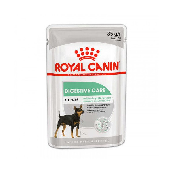 Влажный корм Royal Canin Digestive Care при чувствительном пищеварении у собак, паштет, 85 г
