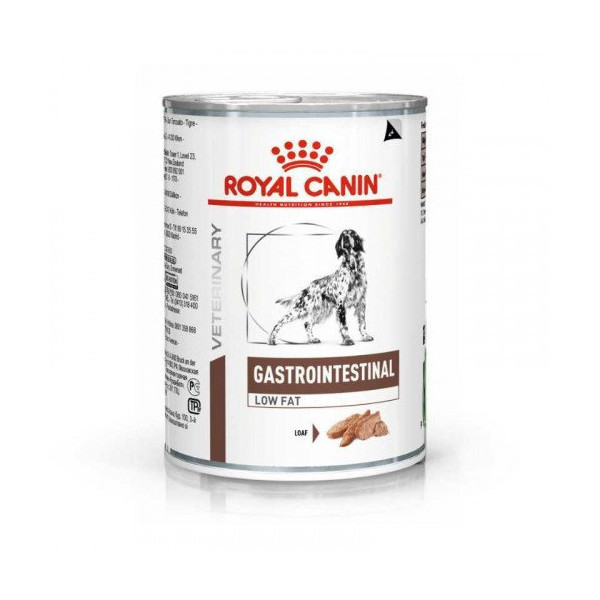 Влажный корм Royal Canin Gastro Intestinal Low Fat при нарушениях пищеварения у собак, 410 г