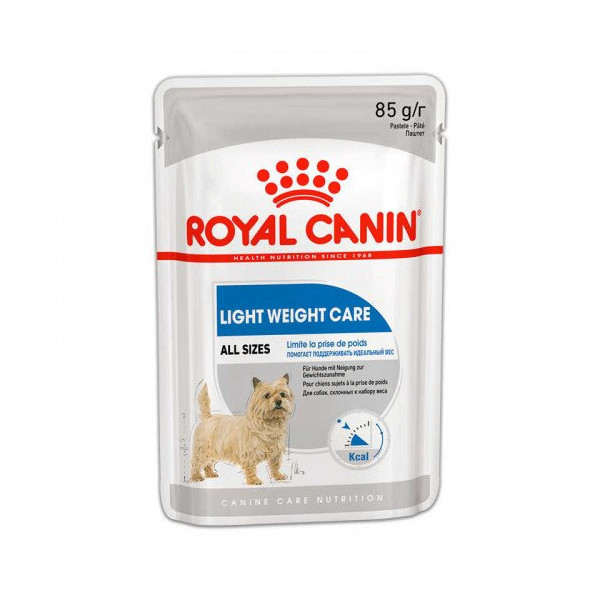 Влажный корм Royal Canin Light Weight Care для собак склонных к ожирению, паштет, 85 г