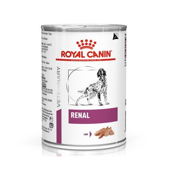 Влажный корм Royal Canin Renal при хронической почечной недостаточности у собак, 410 г