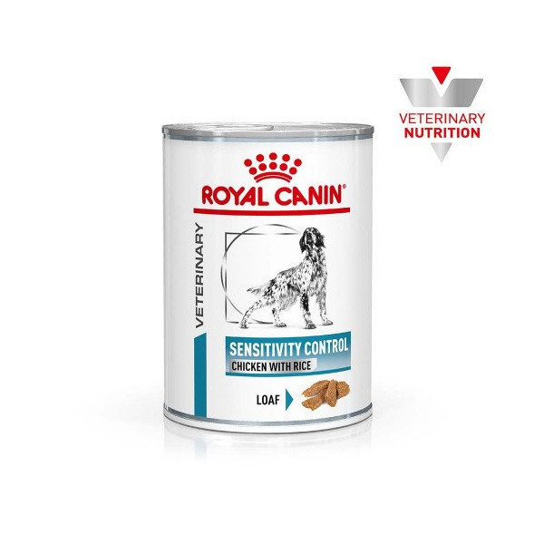 Влажный корм Royal Canin Sensitivity Control при пищевой аллергии у собак, курица, 420 г
